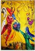 Marc Chagall ダンス　マルクシャガール　絵画 Marc Chagall ダンス マルクシャガール 絵画 美術品